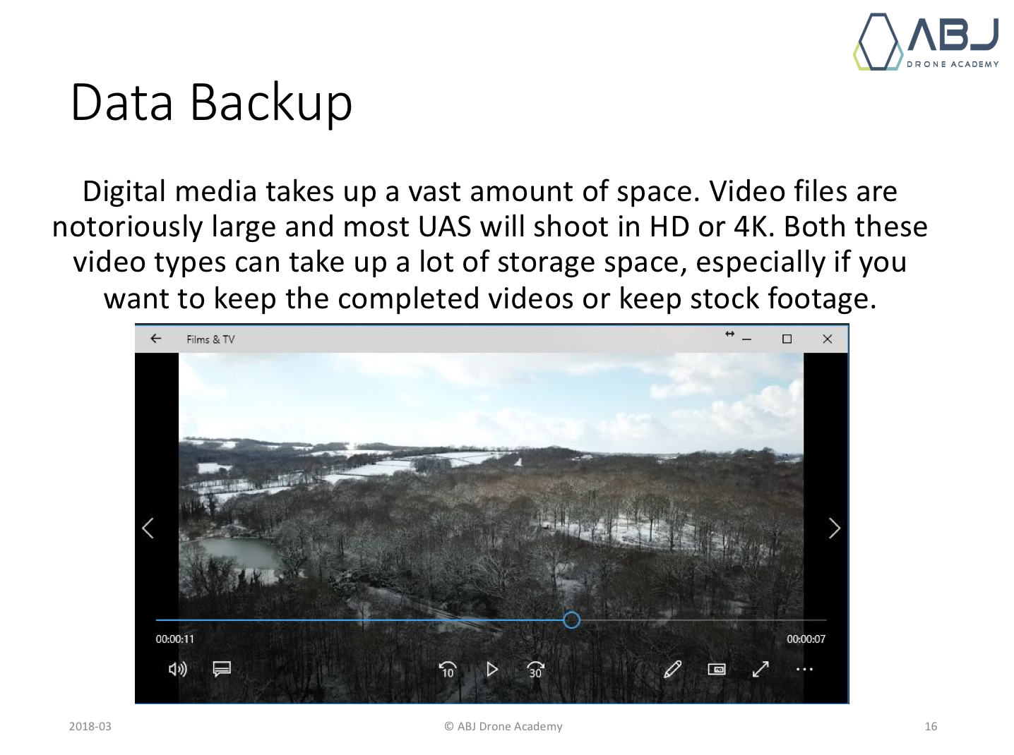 Handling and storing data