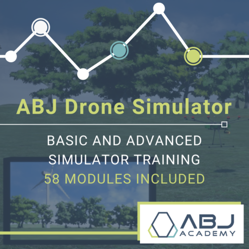 ABJ Drone Simulator - Basic and Advanced Simulator Training with 58 Modules