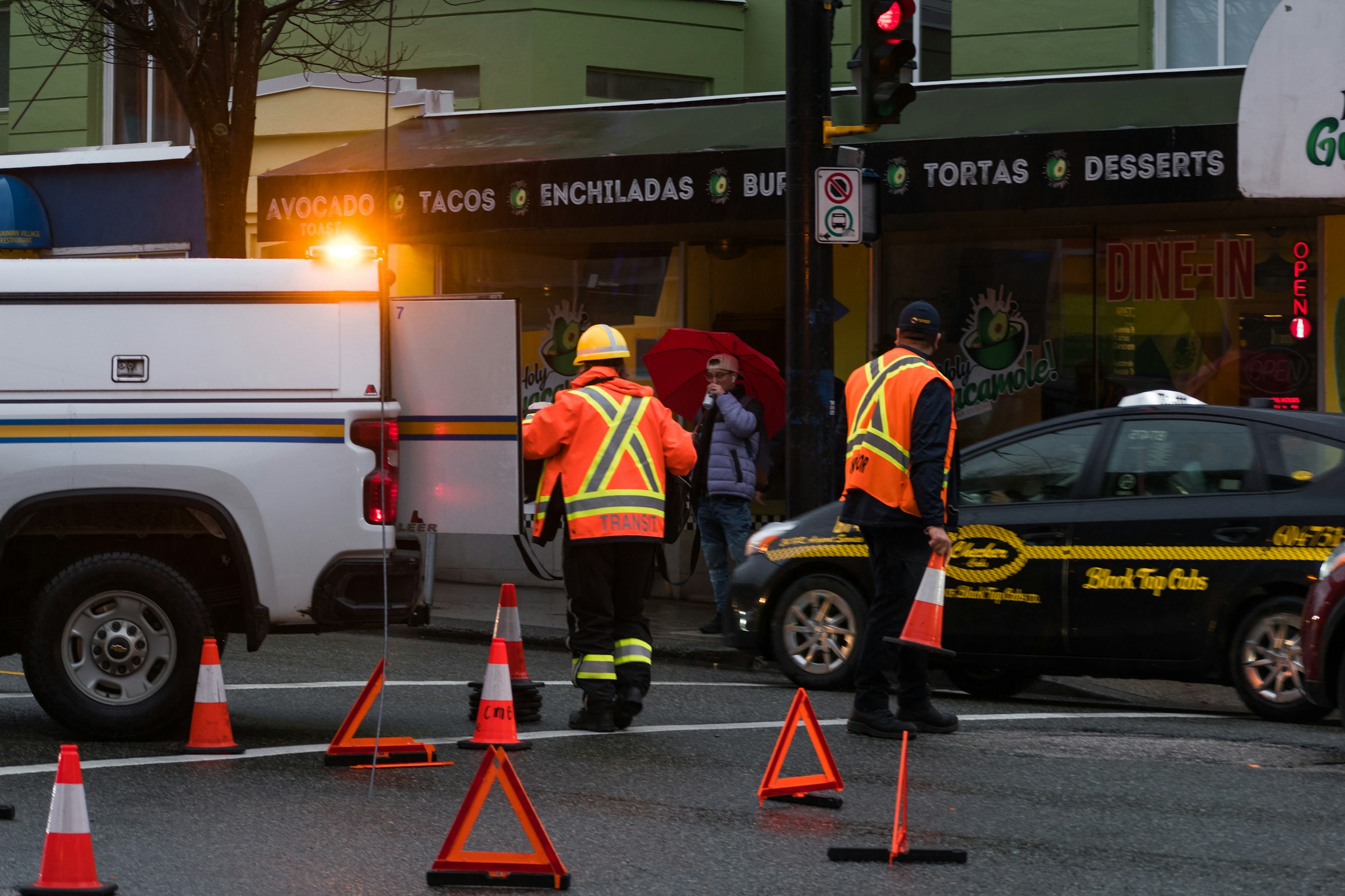 Emergency responders at scene