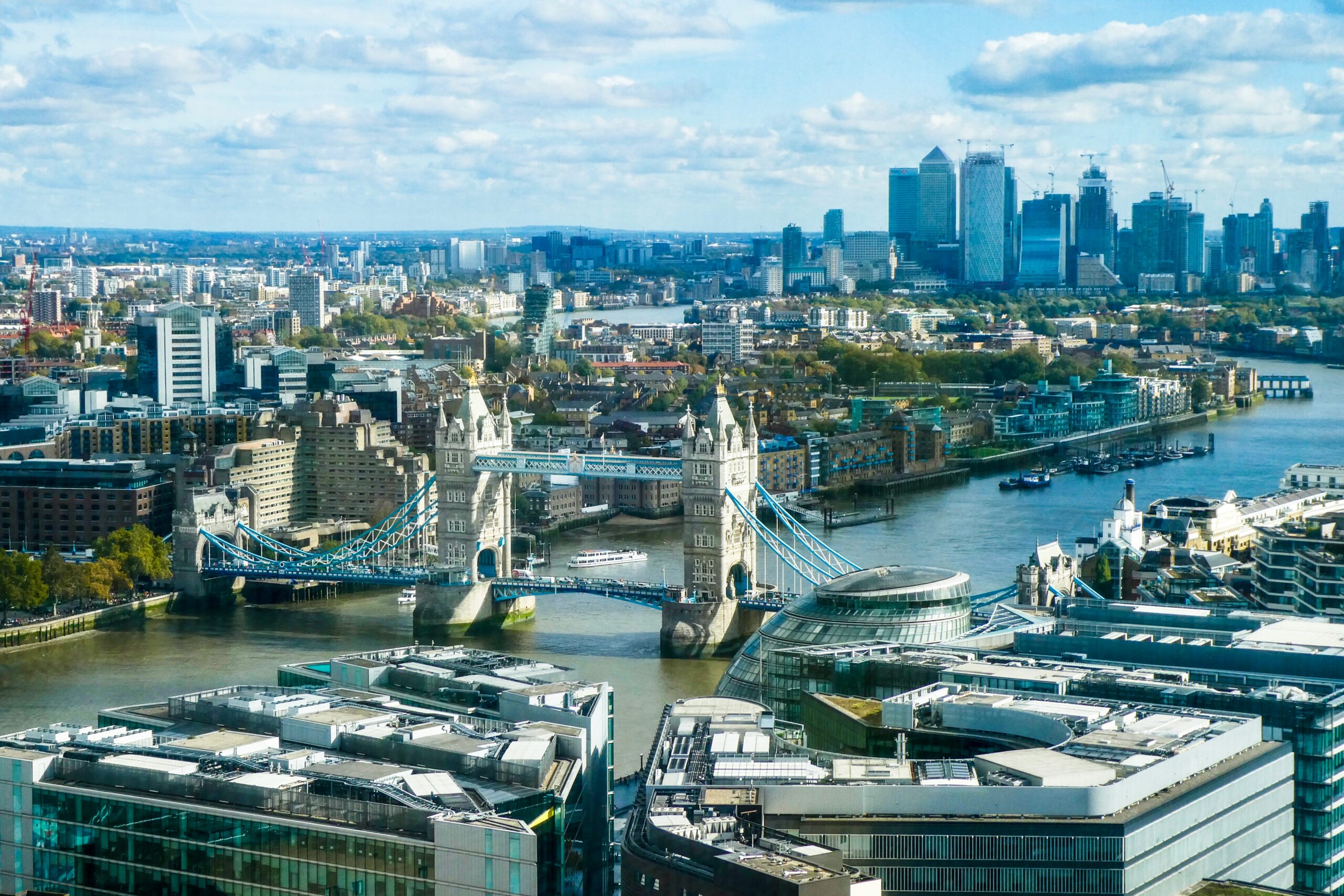 View of Tower Bridge, London, U.K.